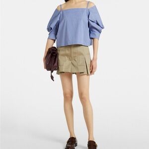 NWT Sacai pinstripe crop top